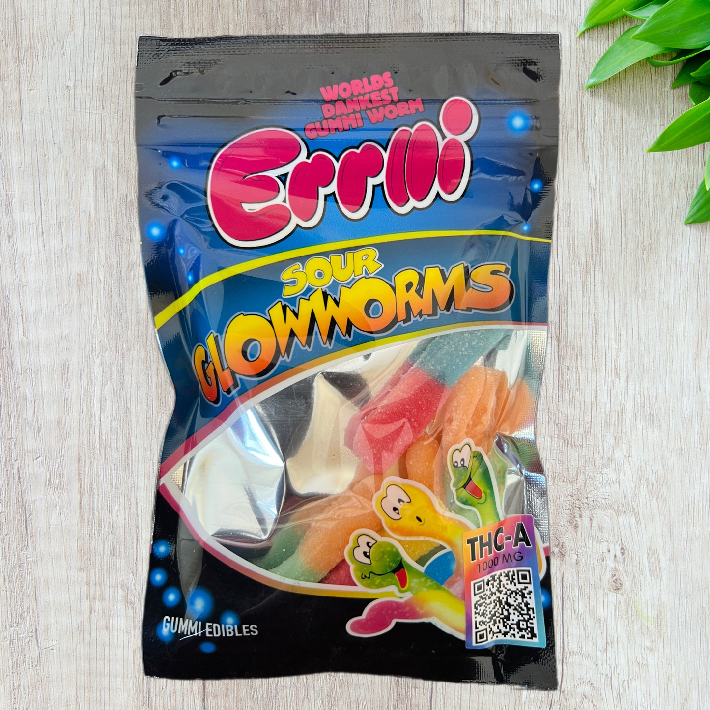 Errlli Sour Crawlers Gummies - 1000mg THCA