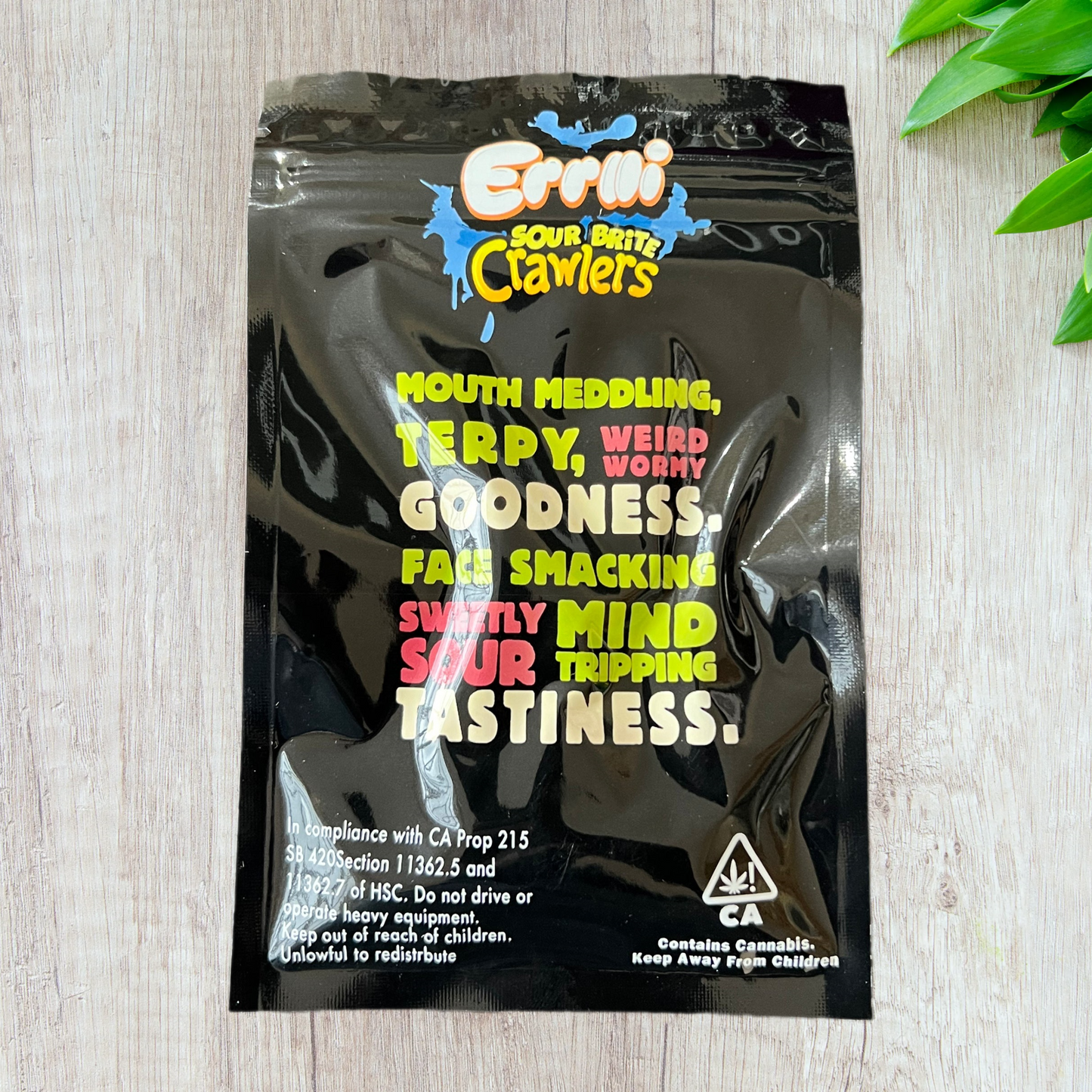 Errlli Sour Crawlers Gummies - 1000mg THCA