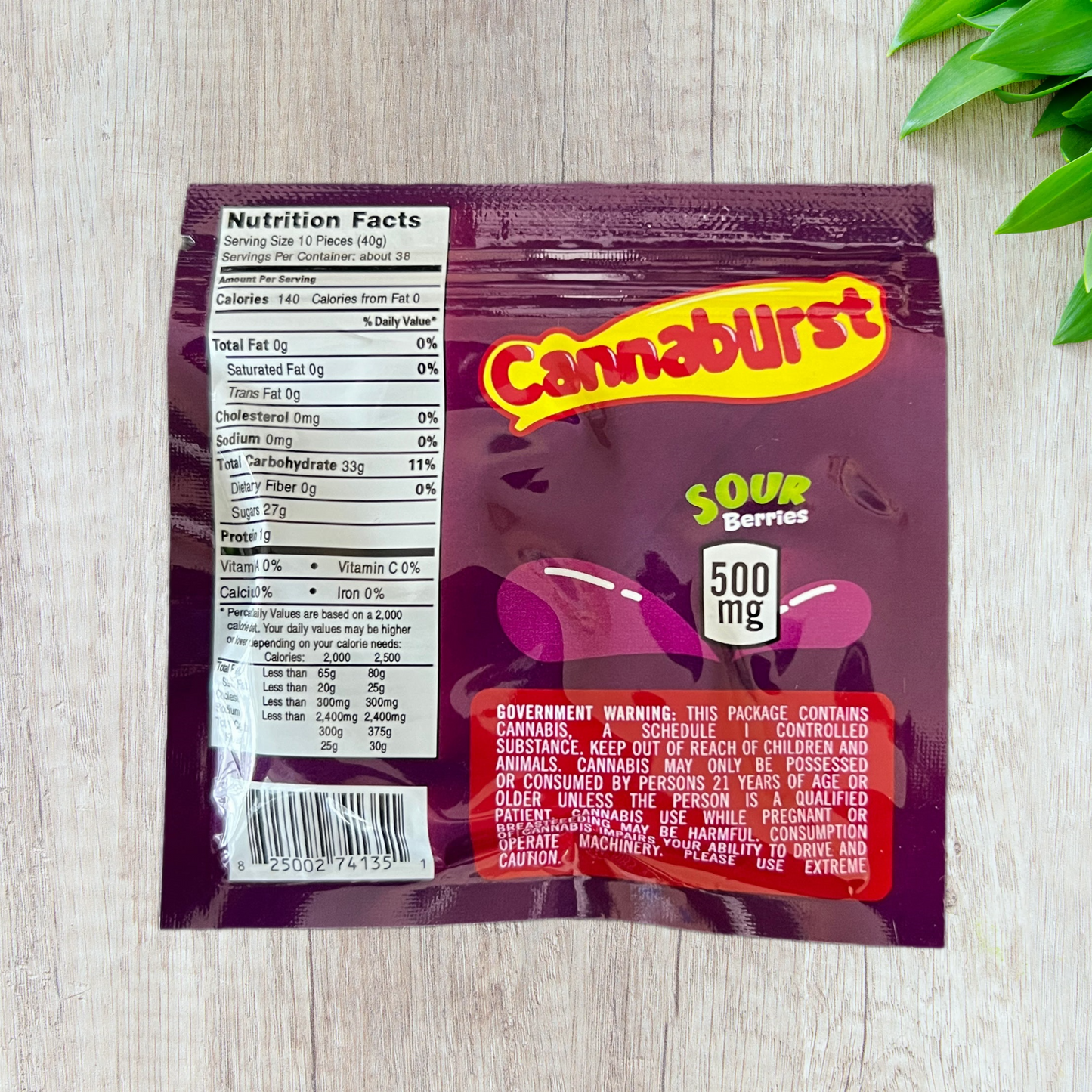 Cannaburst Gummies - 1000mg THCA