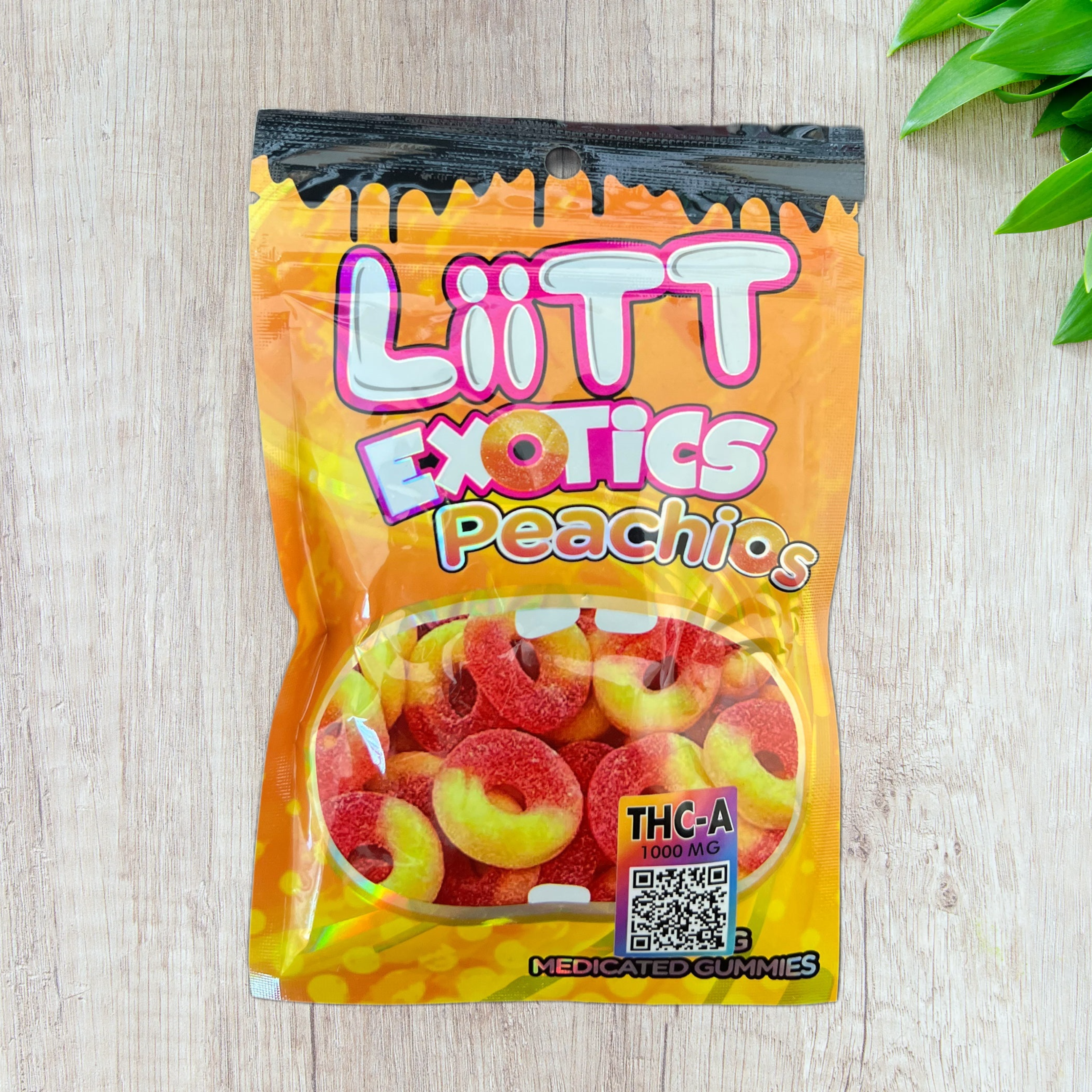 Liitt Exotics Medicated THCA Gummies 1000mg – Kenya – Paper Plug Express