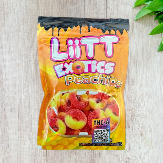 Liitt Exotics Medicated Gummies - 1000mg THCA