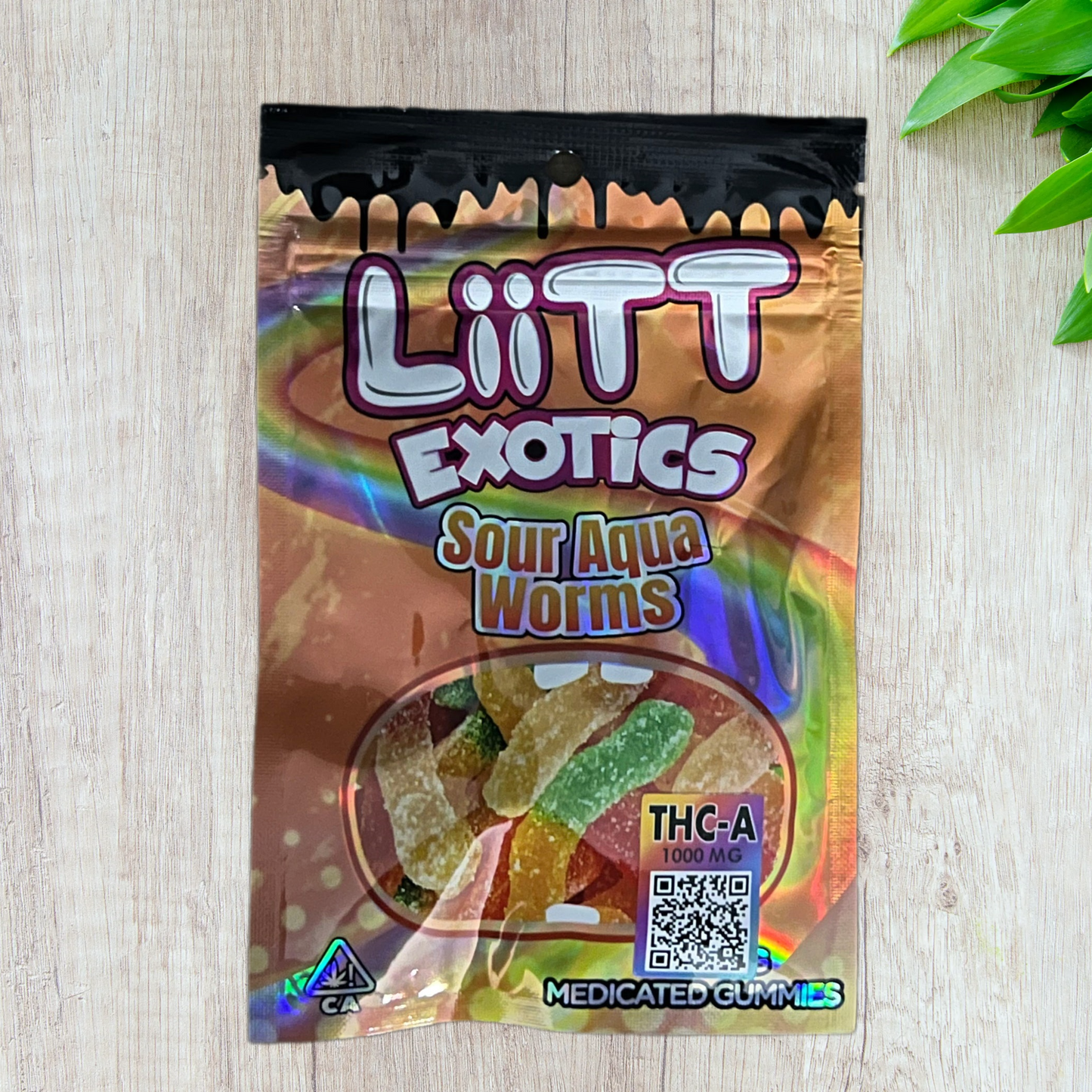 Liitt Exotics Medicated Gummies - 1000mg THCA