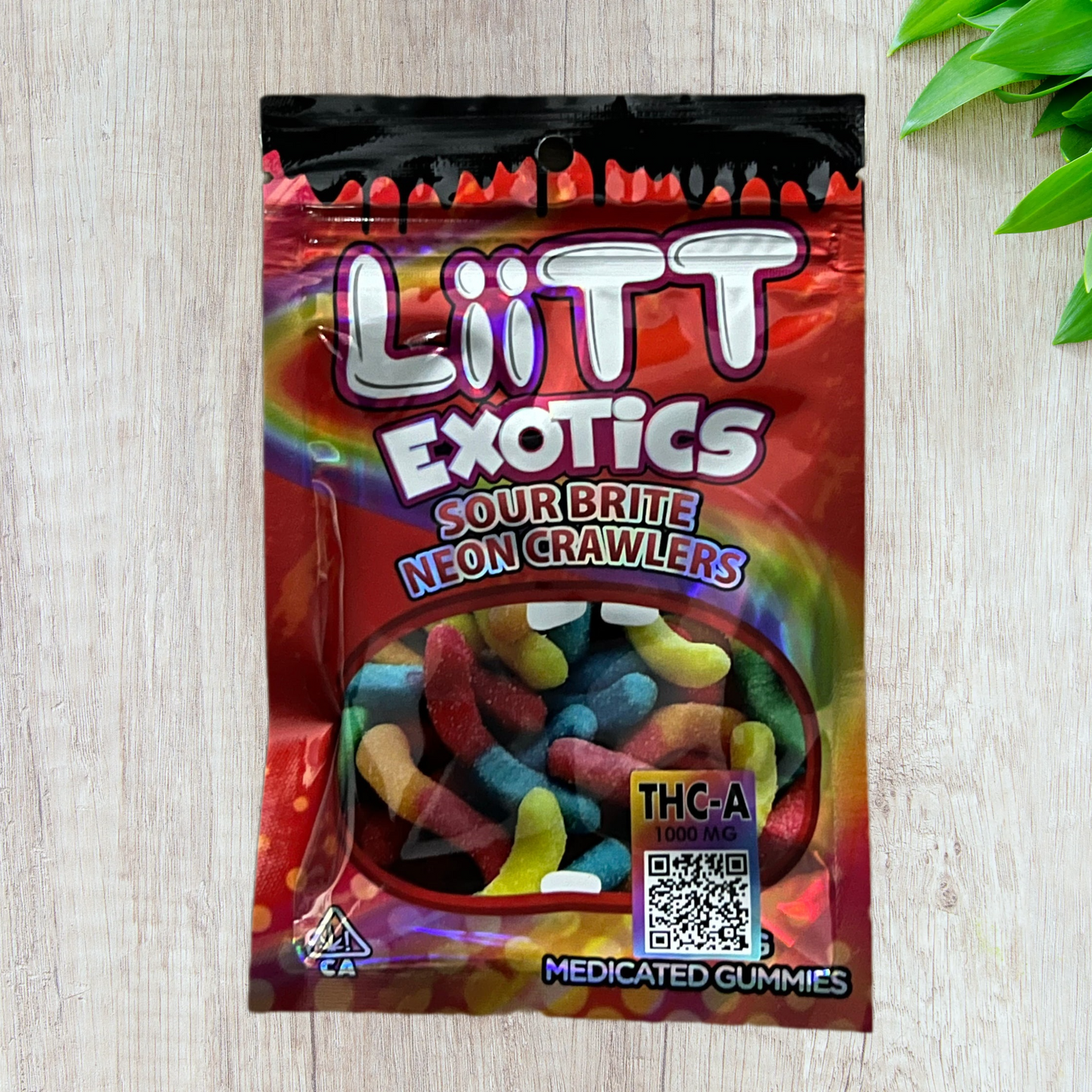 Liitt Exotics Medicated Gummies - 1000mg THCA