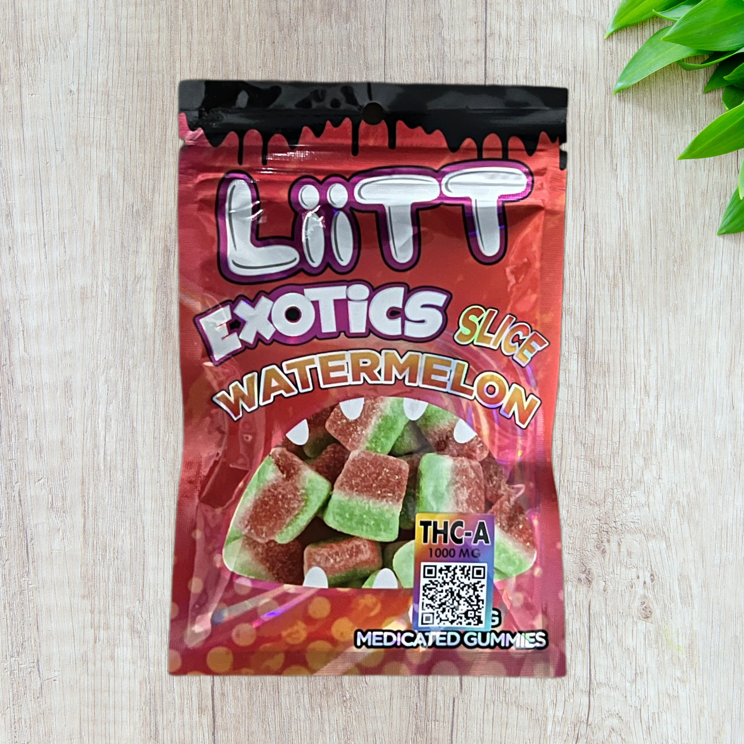 Liitt Exotics Medicated Gummies - 1000mg THCA