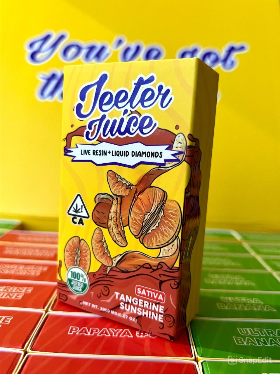 Jeeter Juice Live Diamonds THC Disposable Vape Cartridge 2g