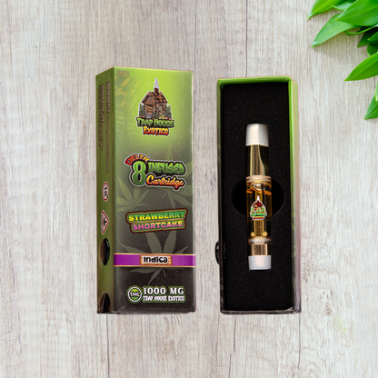 Trap House Exotics IND!CA Delta-8 THC Vape Cartridge 1000mg - 1g