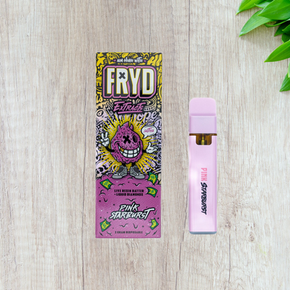 FRYD Extracts Live Resin Batter Liquid Diamonds Disposable Vape Cartridge (2000mg 2G)