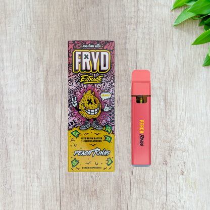 FRYD Extracts Live Resin Batter Liquid Diamonds Disposable Vape Cartridge (2000mg 2G)