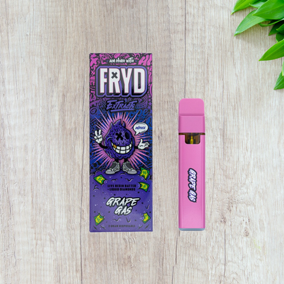 FRYD Extracts Live Resin Batter Liquid Diamonds Disposable Vape Cartridge (2000mg 2G)