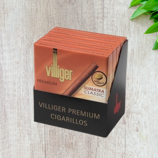 Villiger Premium Filter cigarillos - 10 Pack