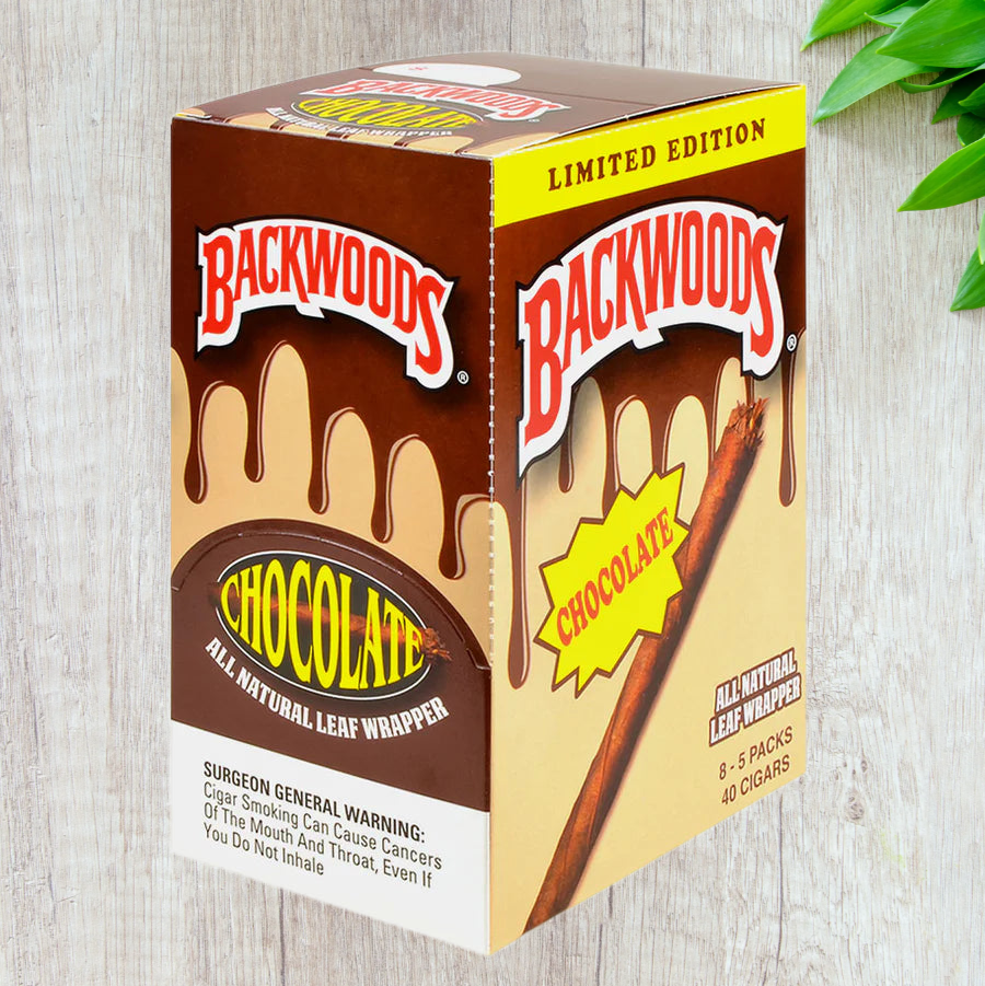 Backwoods - (Limited Edition) Leaf Wrapper Cigars /  Cigarillos - 5 Pack