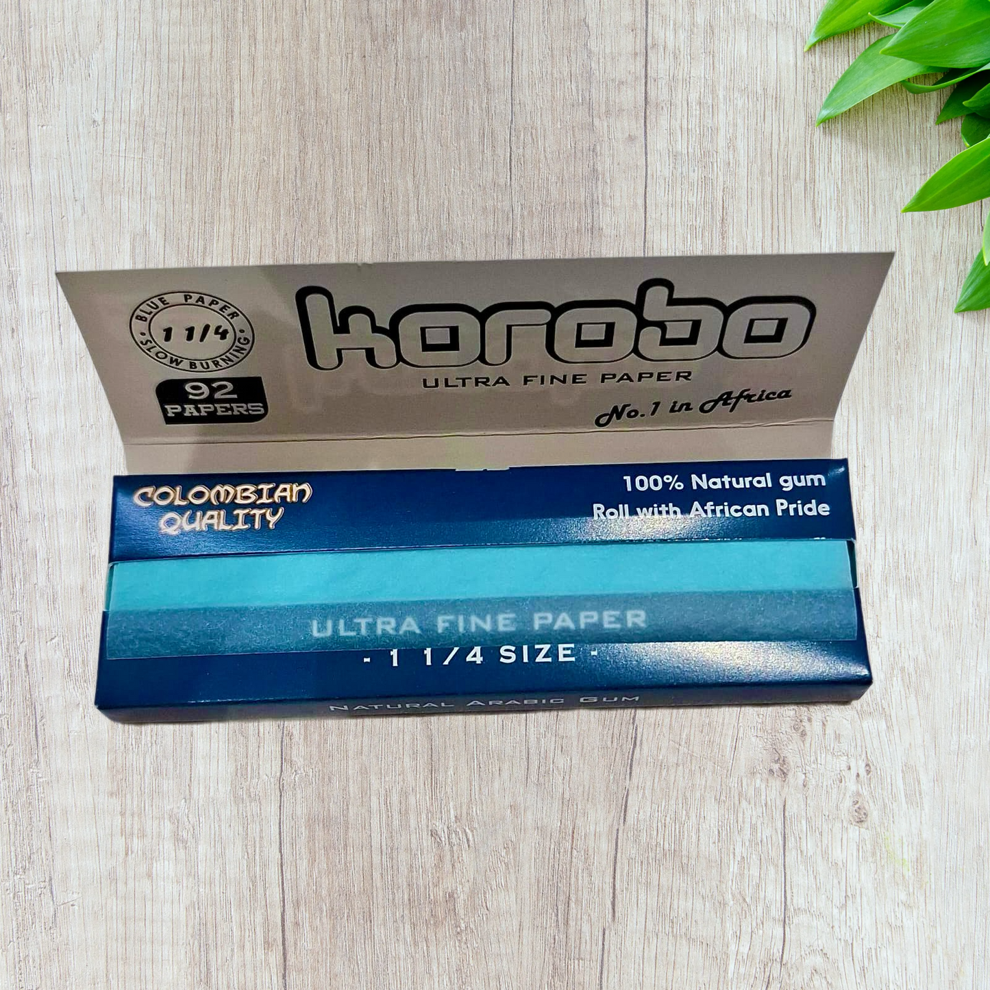 Korobo Blue Rolling Papers 1 1/4 Size