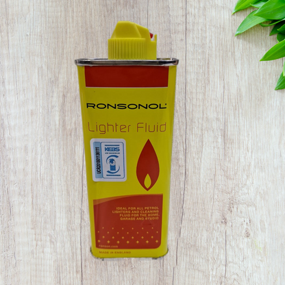 Ronson Ronsonol Lighter Fluid Fuel - Petrol Filling Lighters Zippo Canister - 133ml