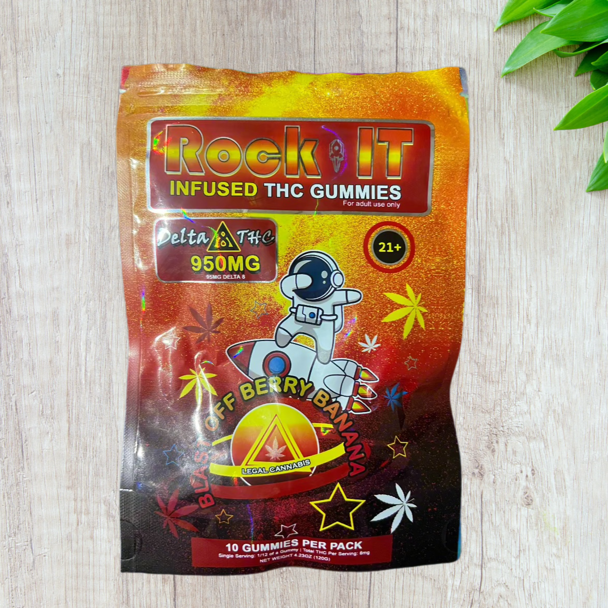 Rock IT Infused THC Gummies ( 950MG Delta 8 THC )