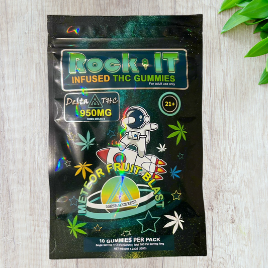 Rock IT Infused THC Gummies ( 950MG Delta 8 THC )