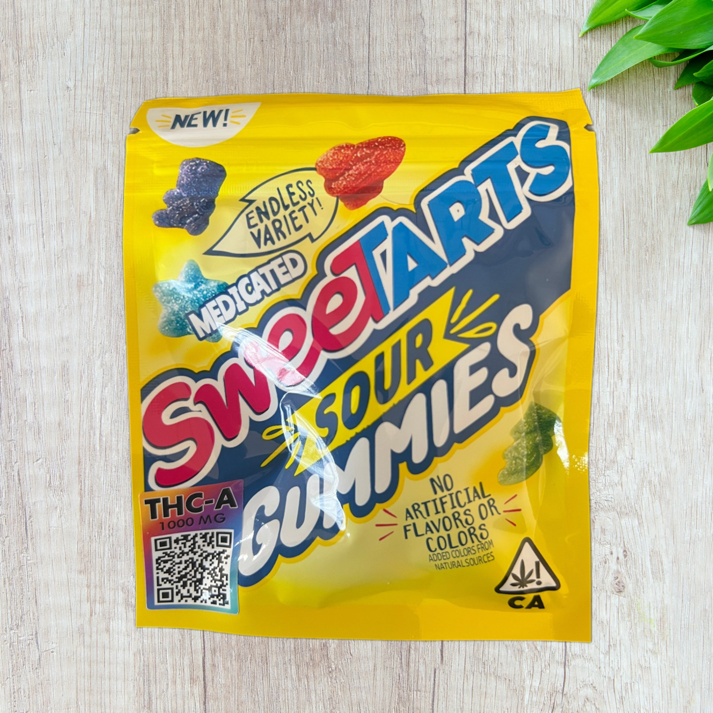 Medicated Sweetarts -Sour Gummies - 1000mg THCA