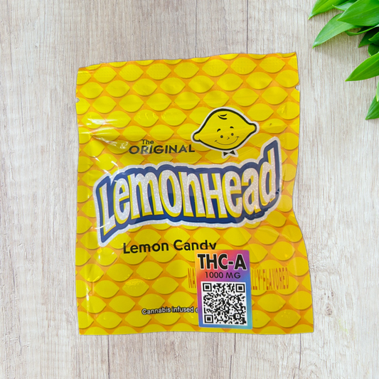 The Original Lemonhead 🍋 - Lemon Candy Gummies - 1000MG THCA