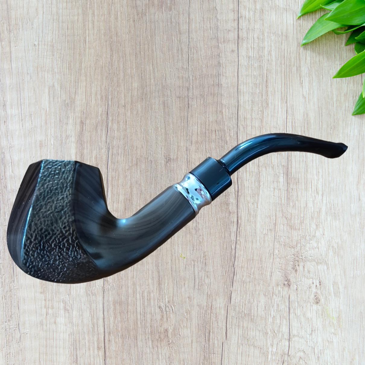 Classic Ol' School Vintage Dry Herb Smoking Tobacco Wood Pipe
