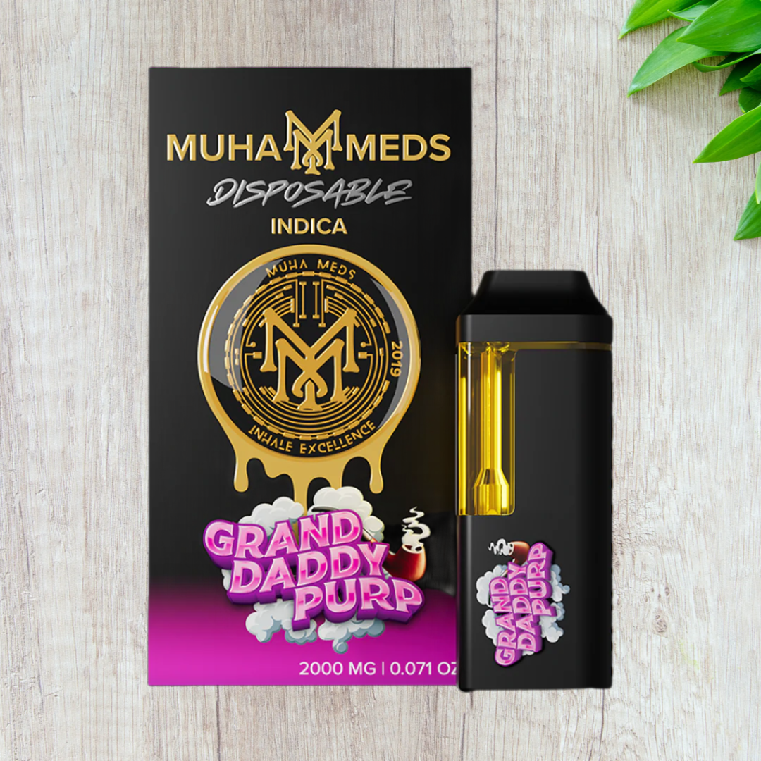 MUHA MEDS Disposable Vape Cartridge 2g 2000mg