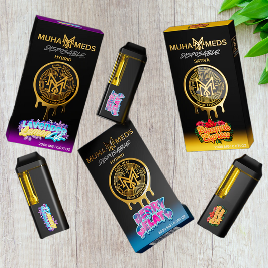 MUHA MEDS Disposable Vape Cartridge 2g 2000mg