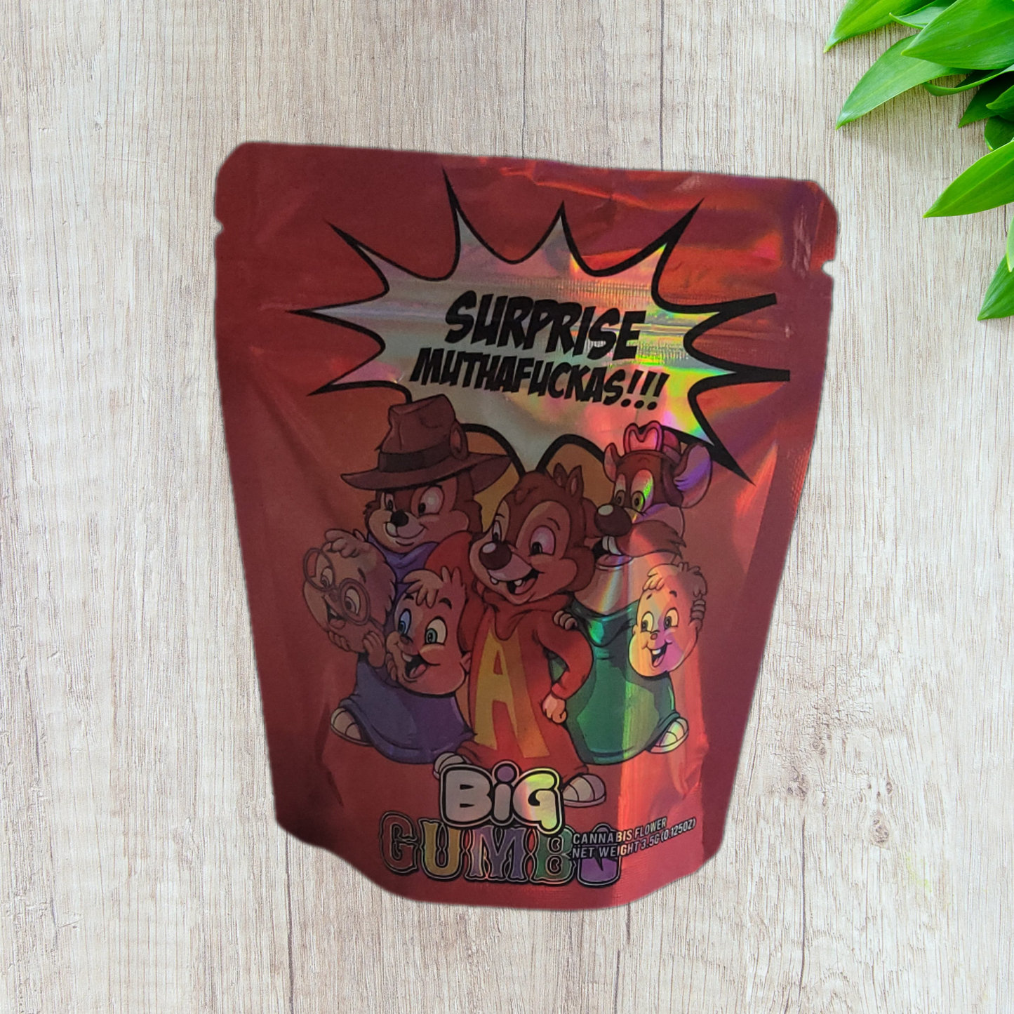 Mylar Ziplock Smell Proof Bag - 3.5g (100pcs)