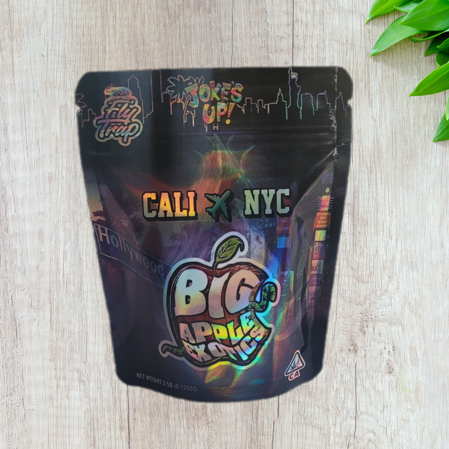 Mylar Ziplock Smell Proof Bag - 3.5g (100pcs)