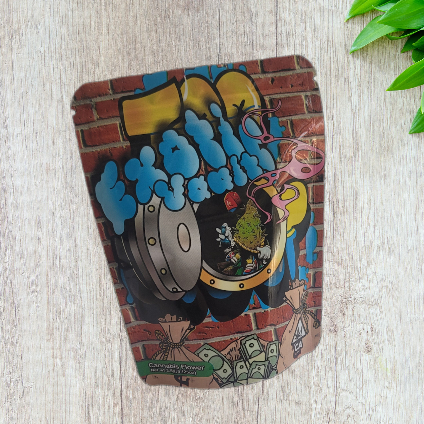 Mylar Ziplock Smell Proof Bag - 3.5g (100pcs)