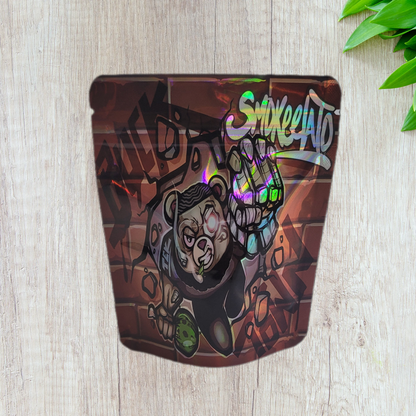 Mylar Ziplock Smell Proof Bag - 3.5g (100pcs)