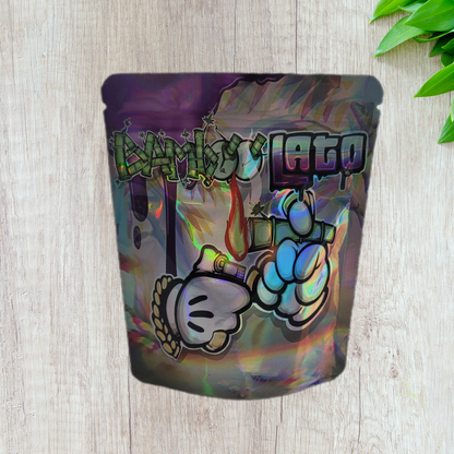 Mylar Ziplock Smell Proof Bag - 3.5g (100pcs)