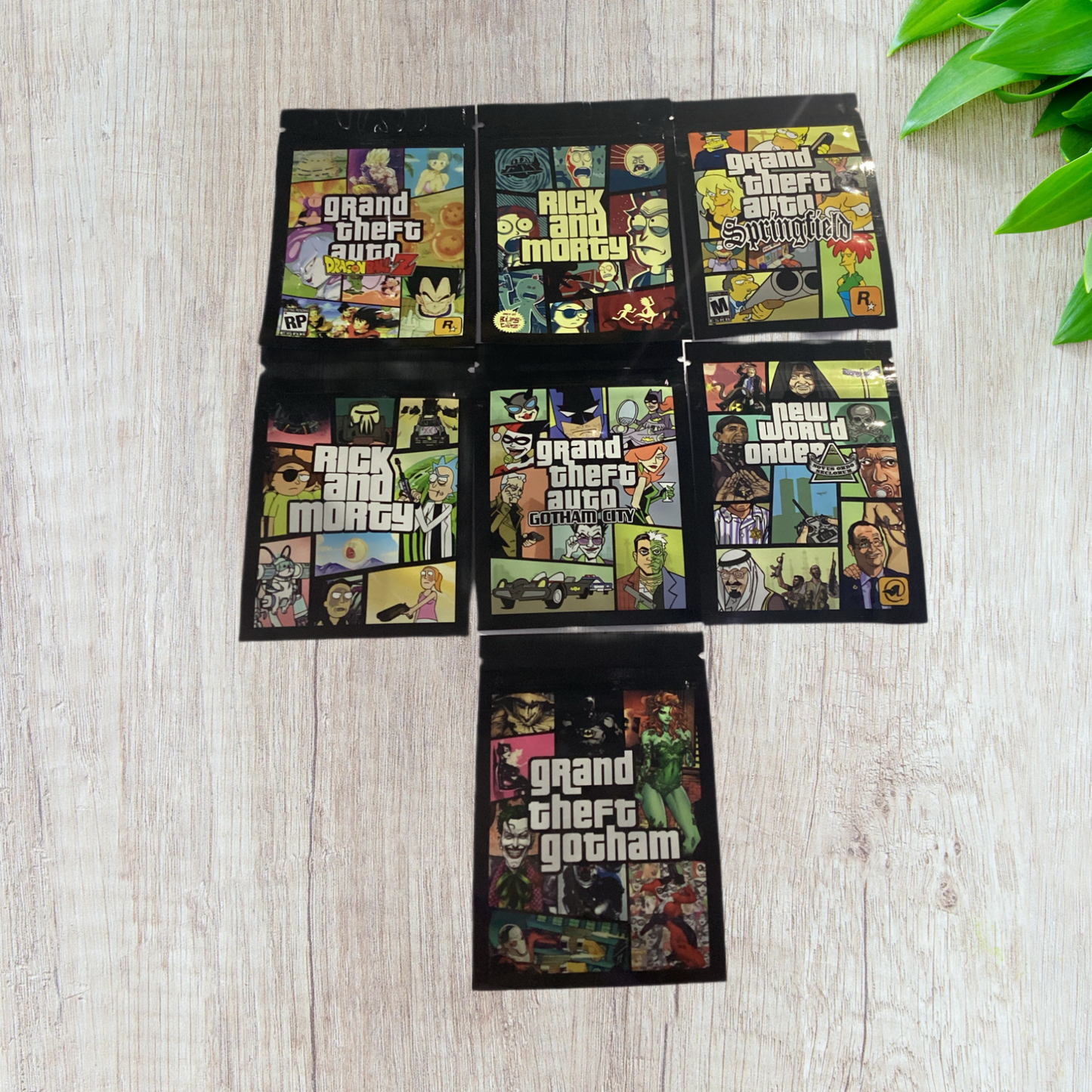 Mylar Small Ziplock Smell Proof Bag - 1g (100 Pcs)