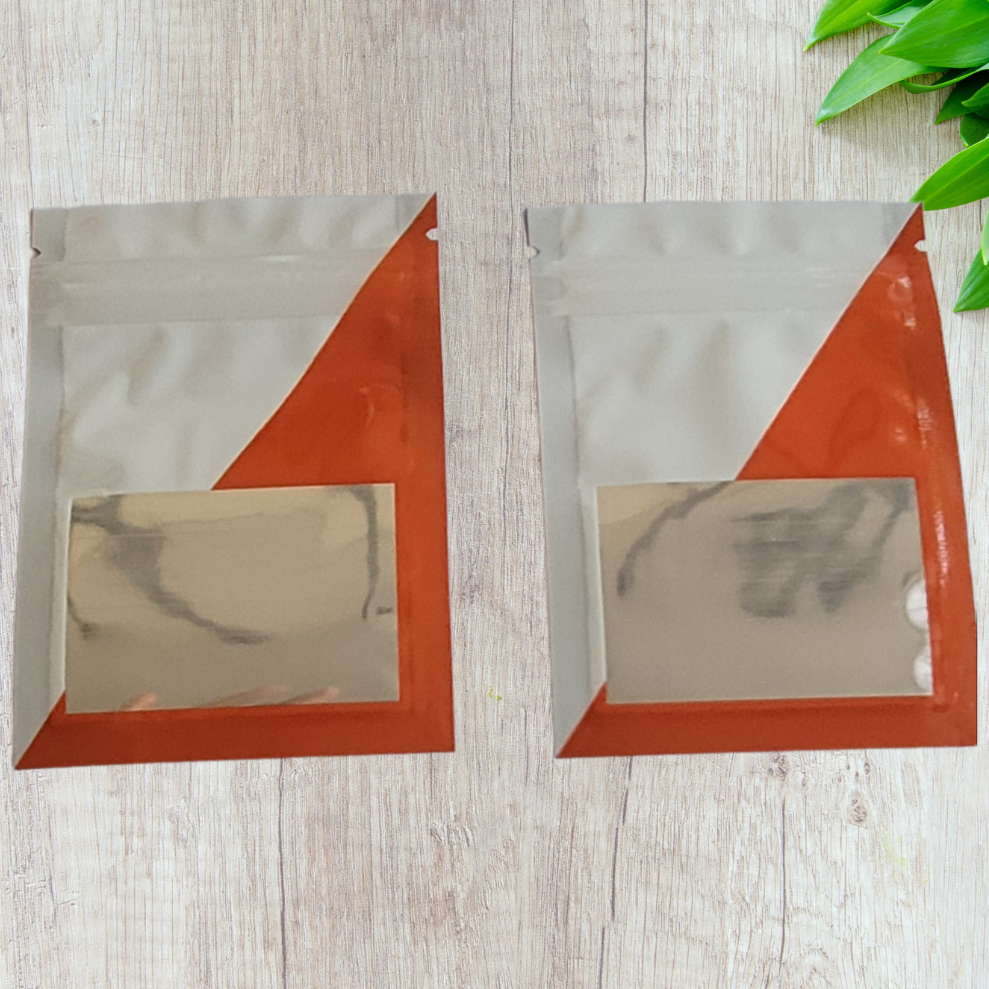 Mylar Small Ziplock Smell Proof Bag - 1g (100 Pcs)