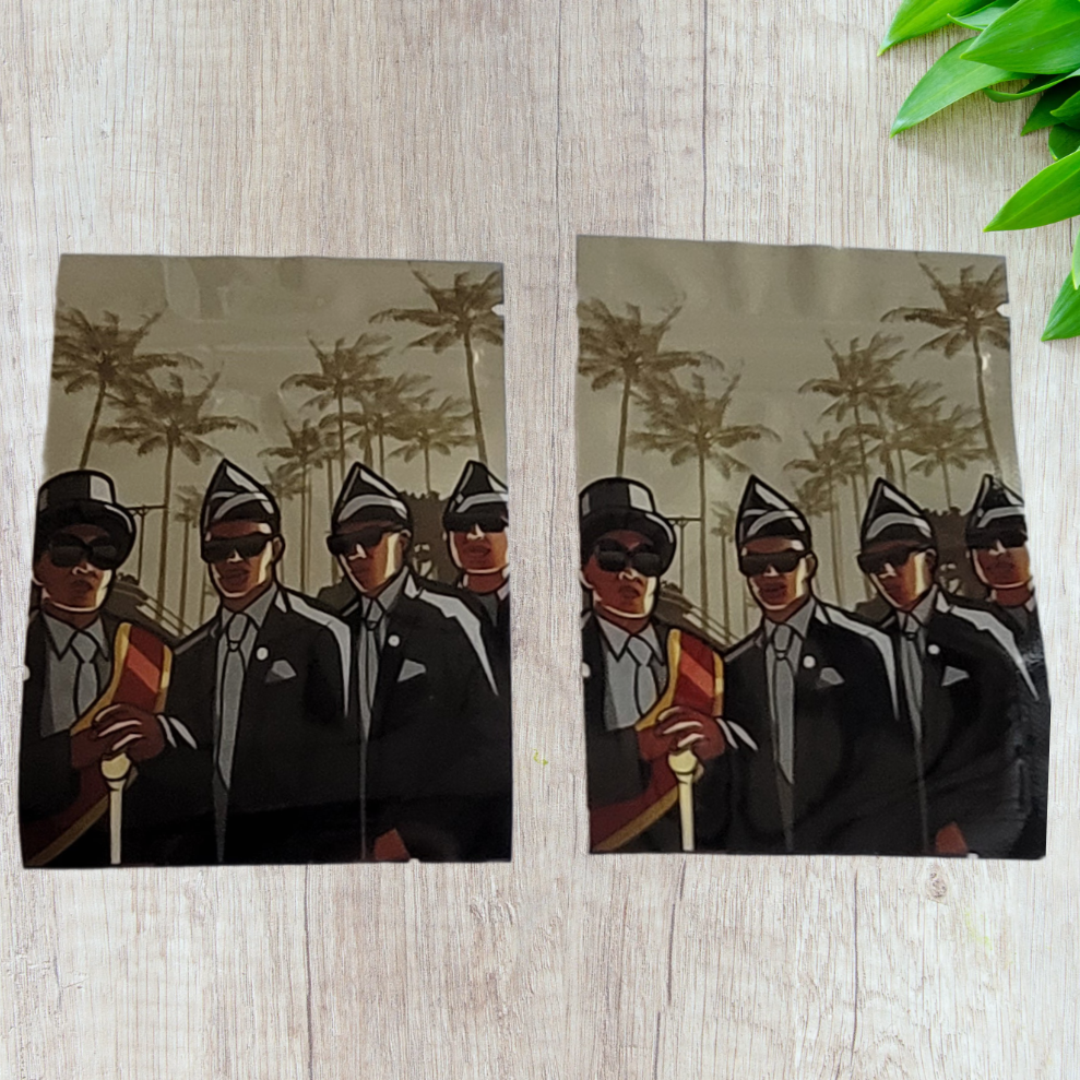 Mylar Small Ziplock Smell Proof Bag - 1g (100 Pcs)