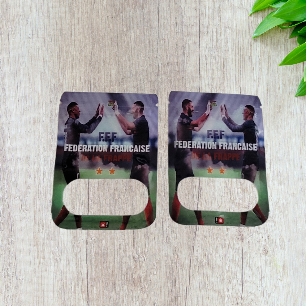 Mylar Small Ziplock Smell Proof Bag - 1g (100 Pcs)