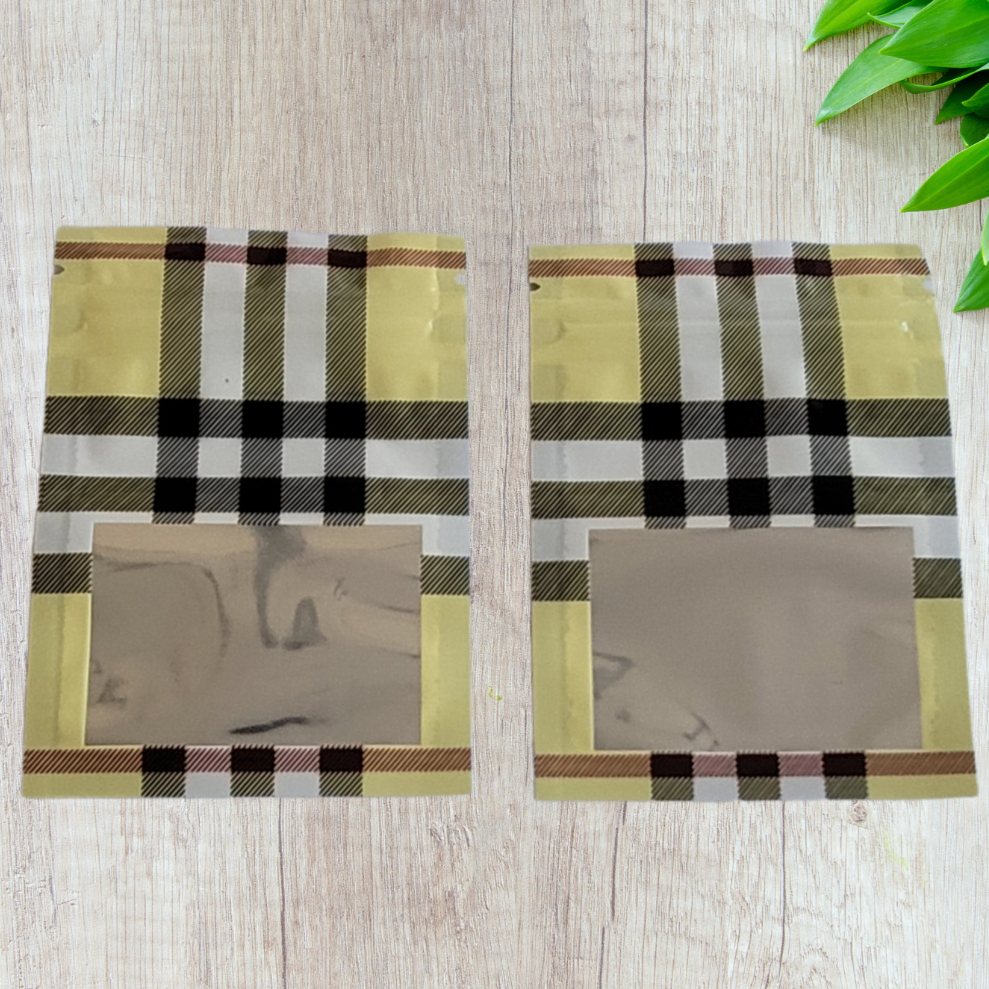 Mylar Small Ziplock Smell Proof Bag - 1g (100 Pcs)