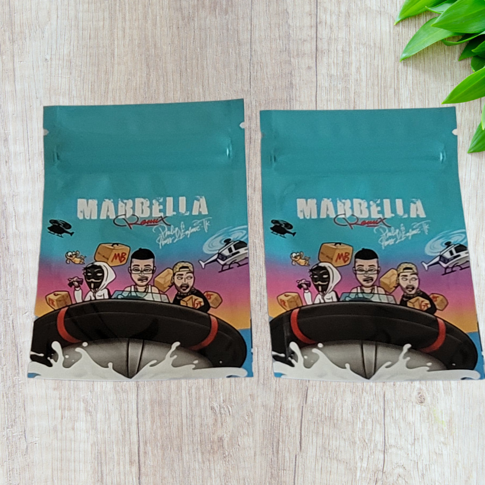 Mylar Small Ziplock Smell Proof Bag - 1g (100 Pcs)