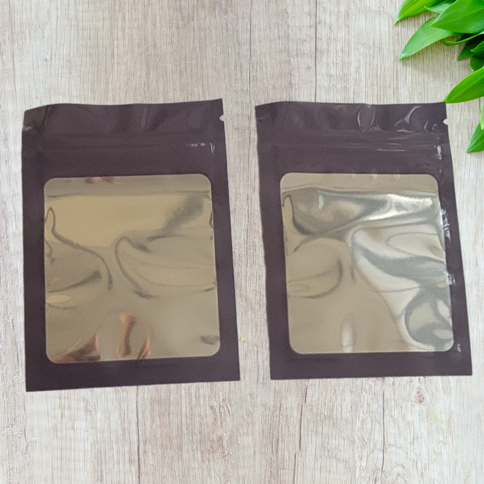 Mylar Small Ziplock Smell Proof Bag - 1g (100 Pcs)