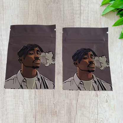 Mylar Small Ziplock Smell Proof Bag - 1g (100 Pcs)