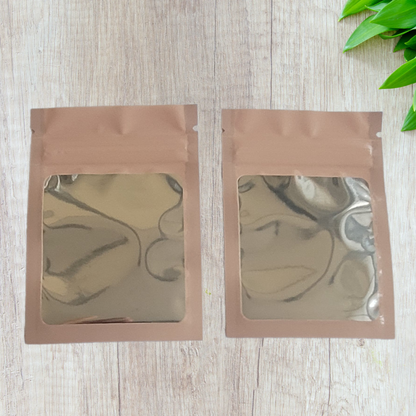 Mylar Small Ziplock Smell Proof Bag - 1g (100 Pcs)