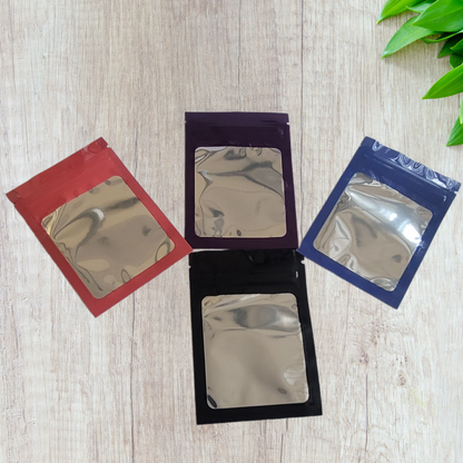Mylar Small Ziplock Smell Proof Bag - 1g (100 Pcs)