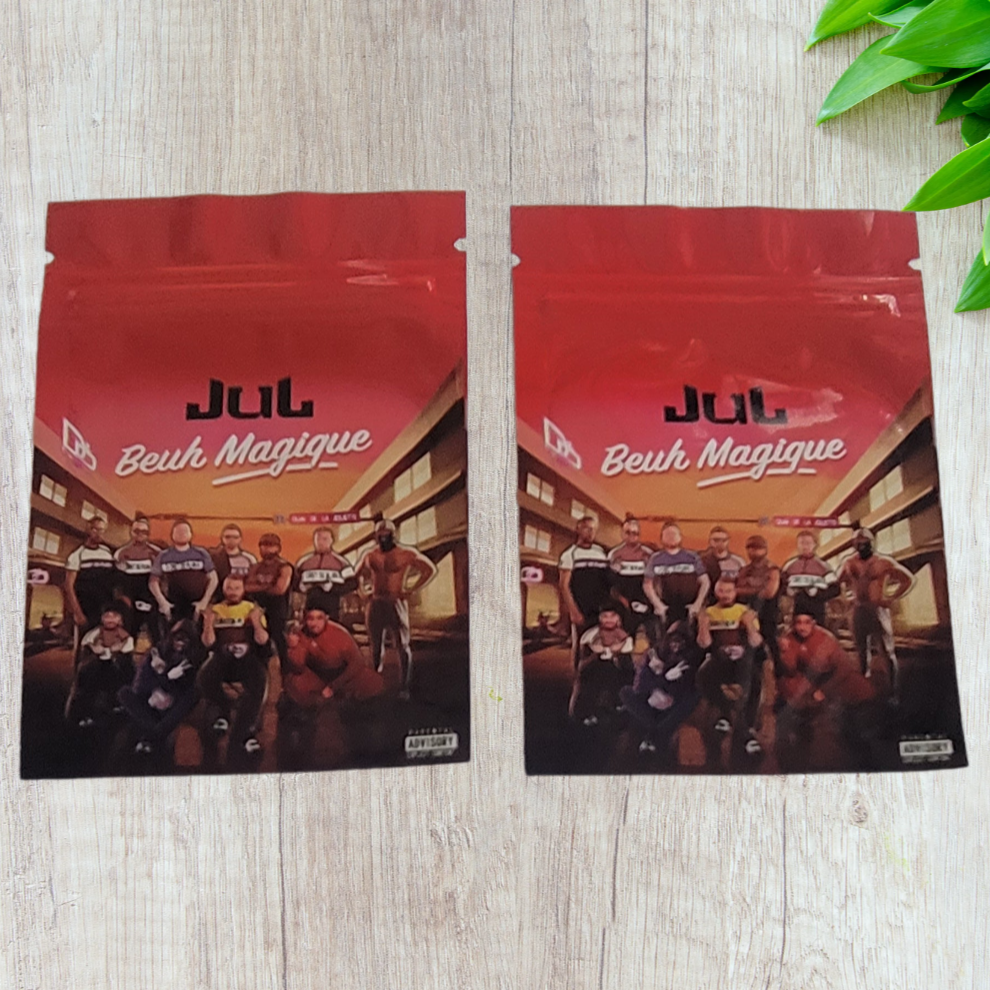 Mylar Small Ziplock Smell Proof Bag - 1g (100 Pcs)