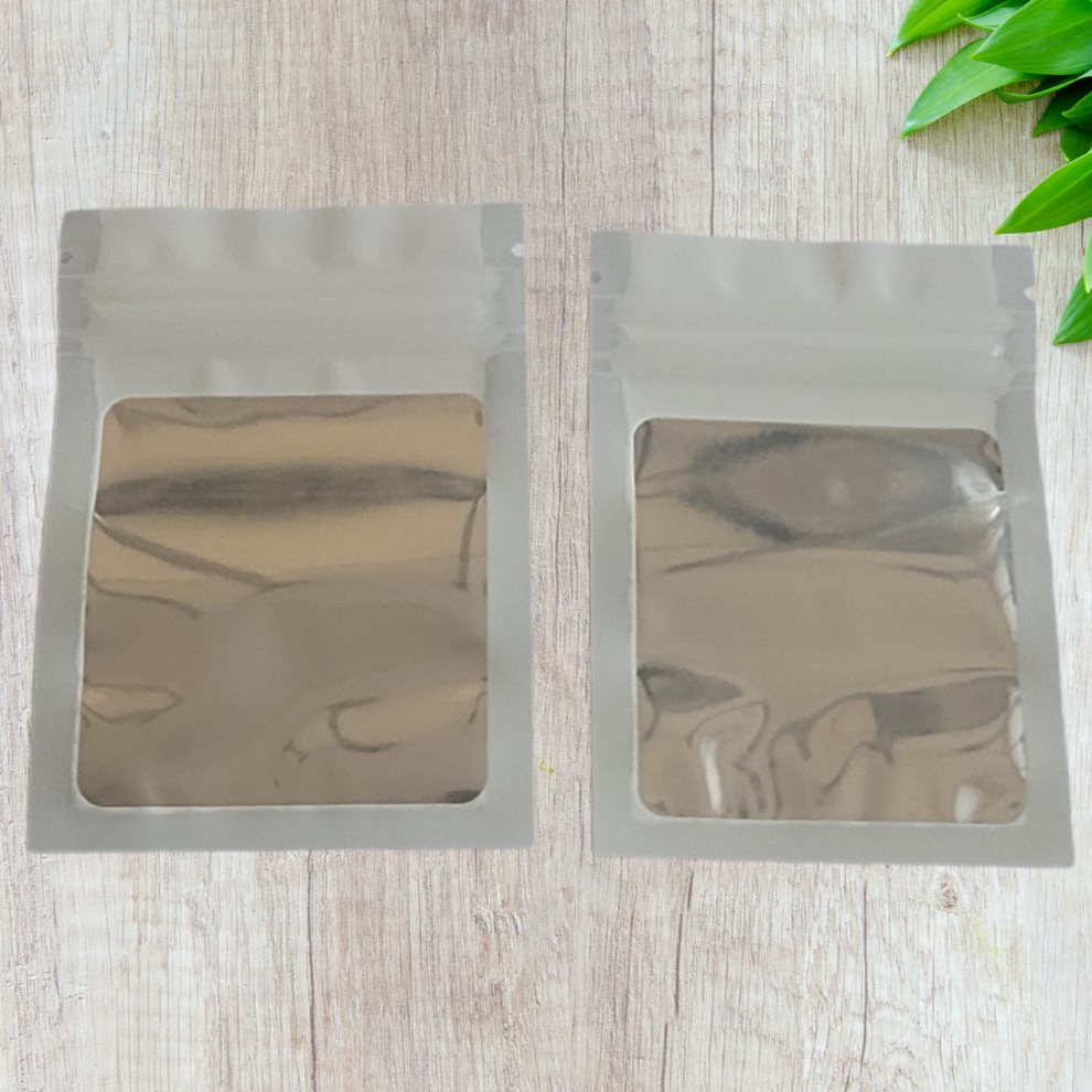 Mylar Small Ziplock Smell Proof Bag - 1g (100 Pcs)