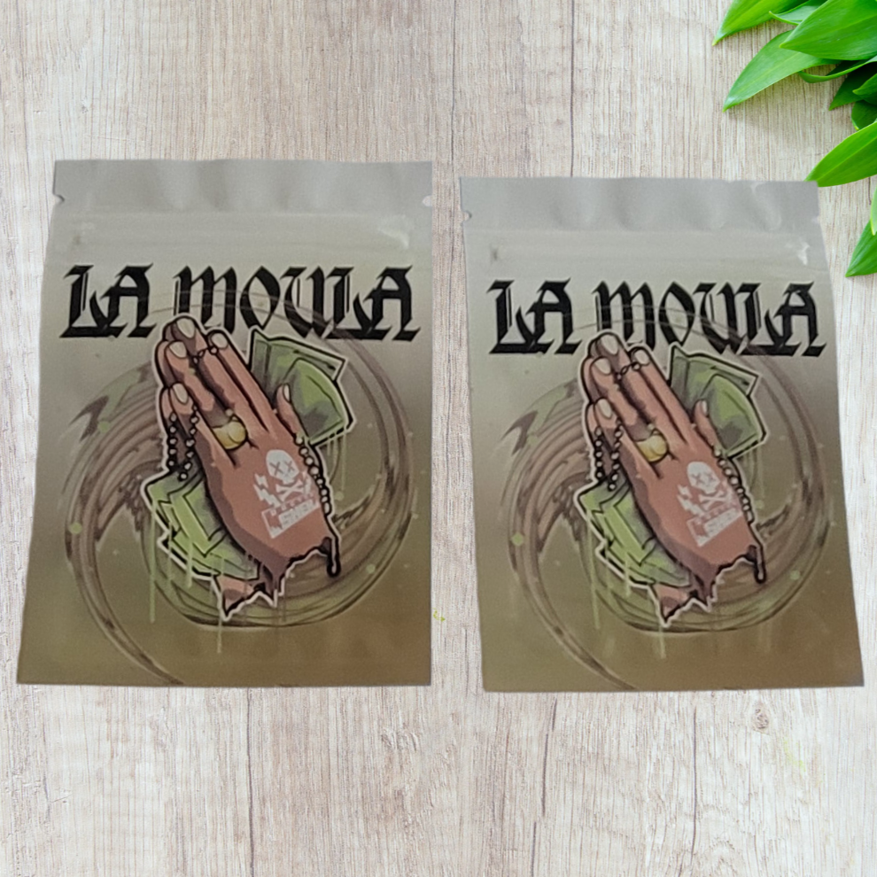 Mylar Small Ziplock Smell Proof Bag - 1g (100 Pcs)