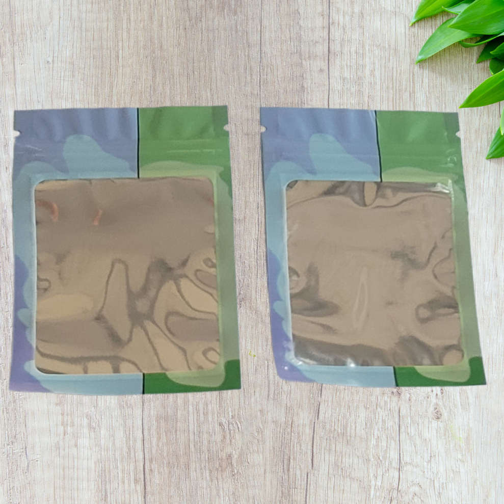 Mylar Small Ziplock Smell Proof Bag - 1g (100 Pcs)