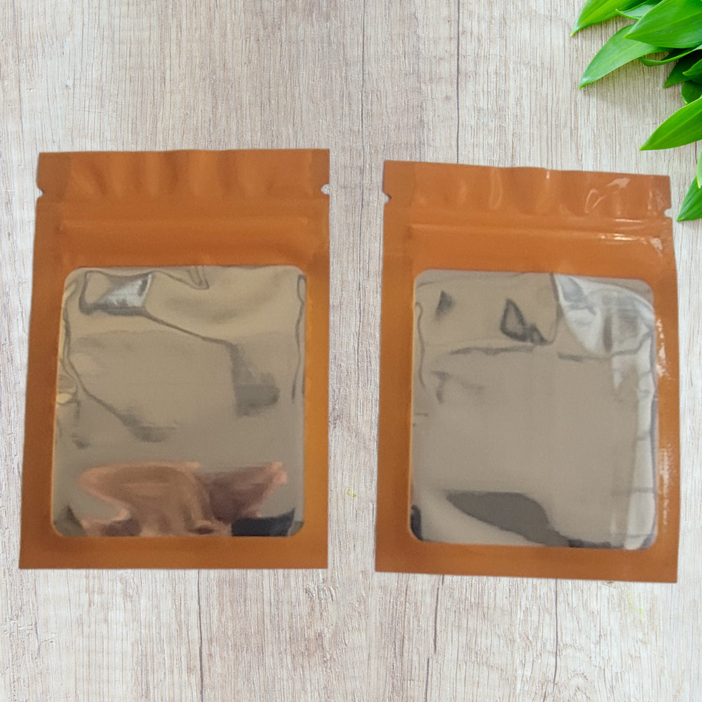 Mylar Small Ziplock Smell Proof Bag - 1g (100 Pcs)