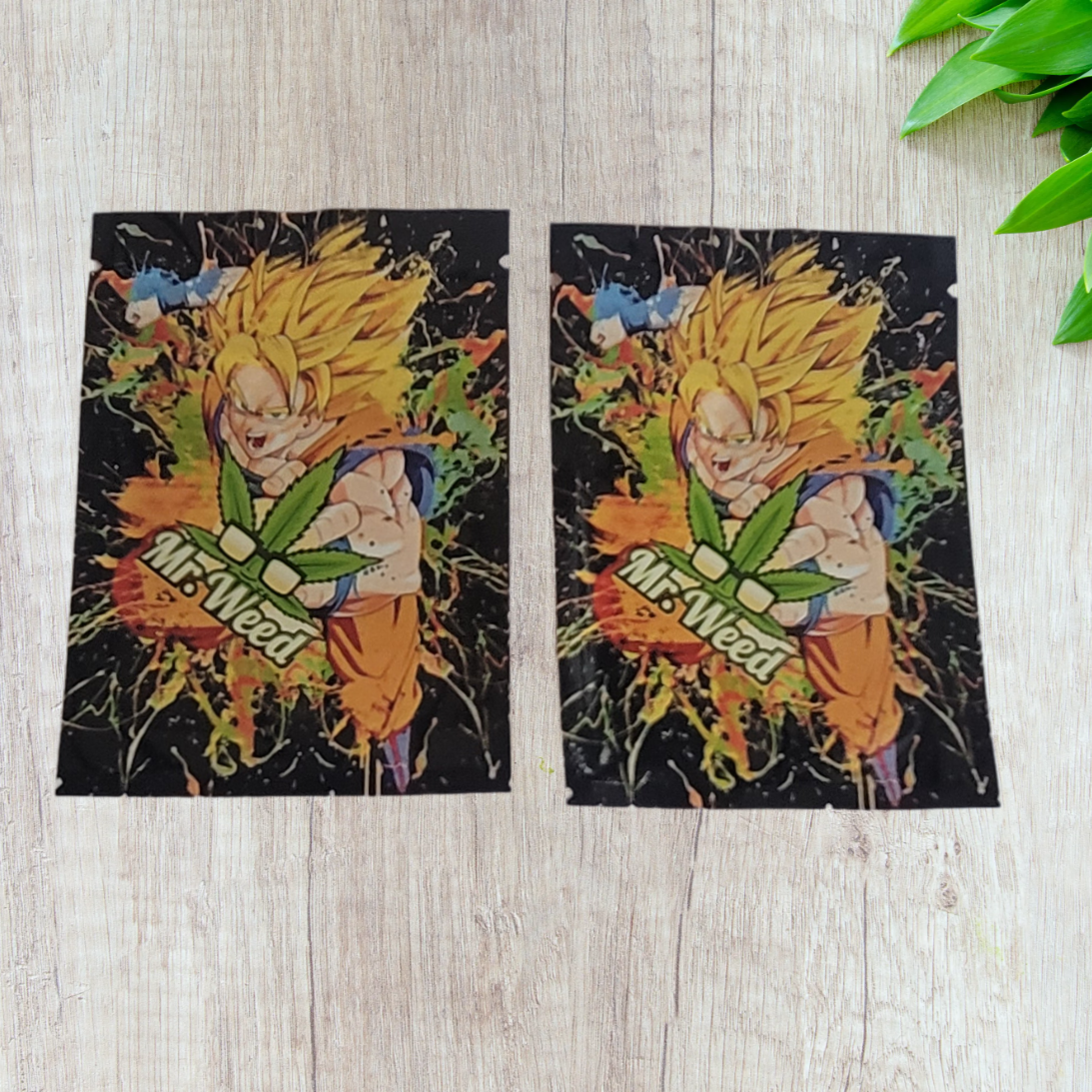 Mylar Small Ziplock Smell Proof Bag - 1g (100 Pcs)