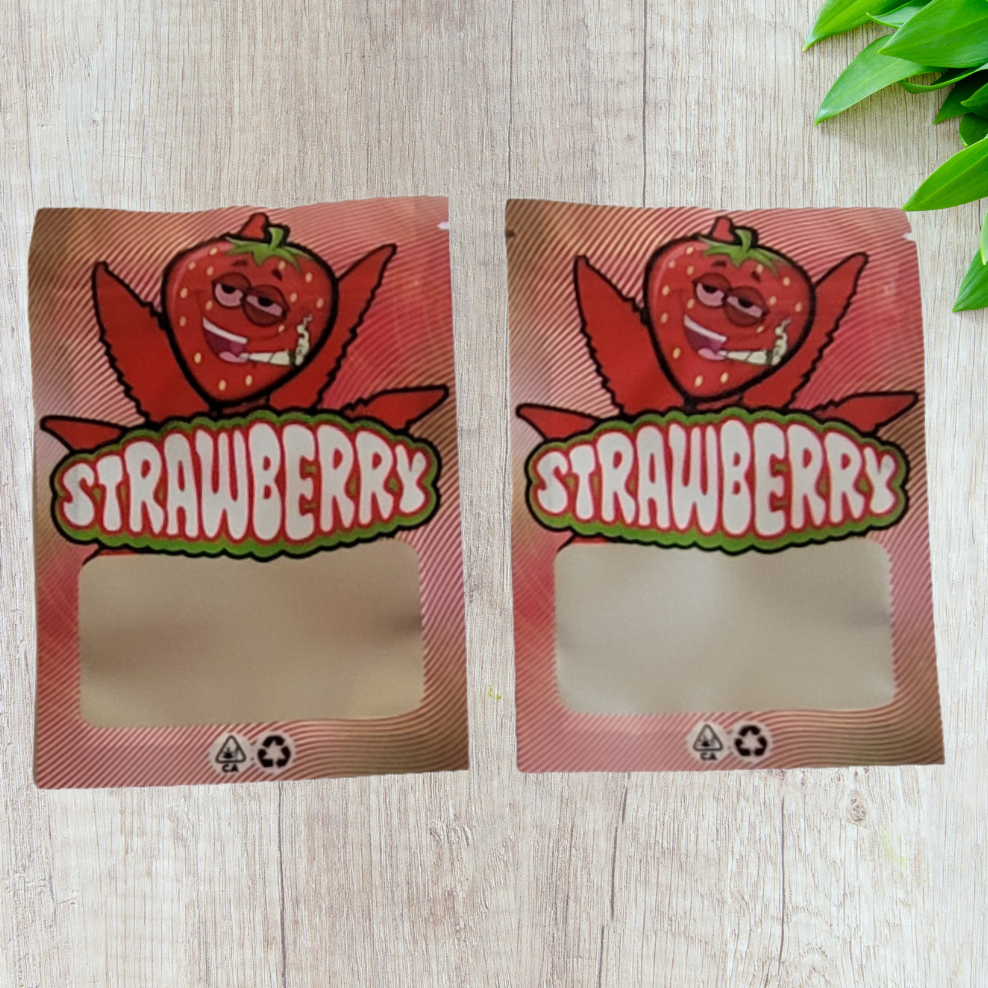 Mylar Small Ziplock Smell Proof Bag - 1g (100 Pcs)