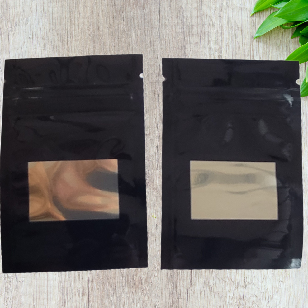 Mylar Small Ziplock Smell Proof Bag - 1g (100 Pcs)