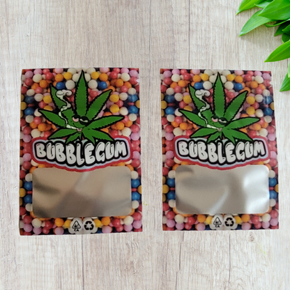 Mylar Small Ziplock Smell Proof Bag - 1g (100 Pcs)