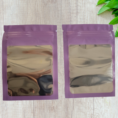 Mylar Small Ziplock Smell Proof Bag - 1g (100 Pcs)