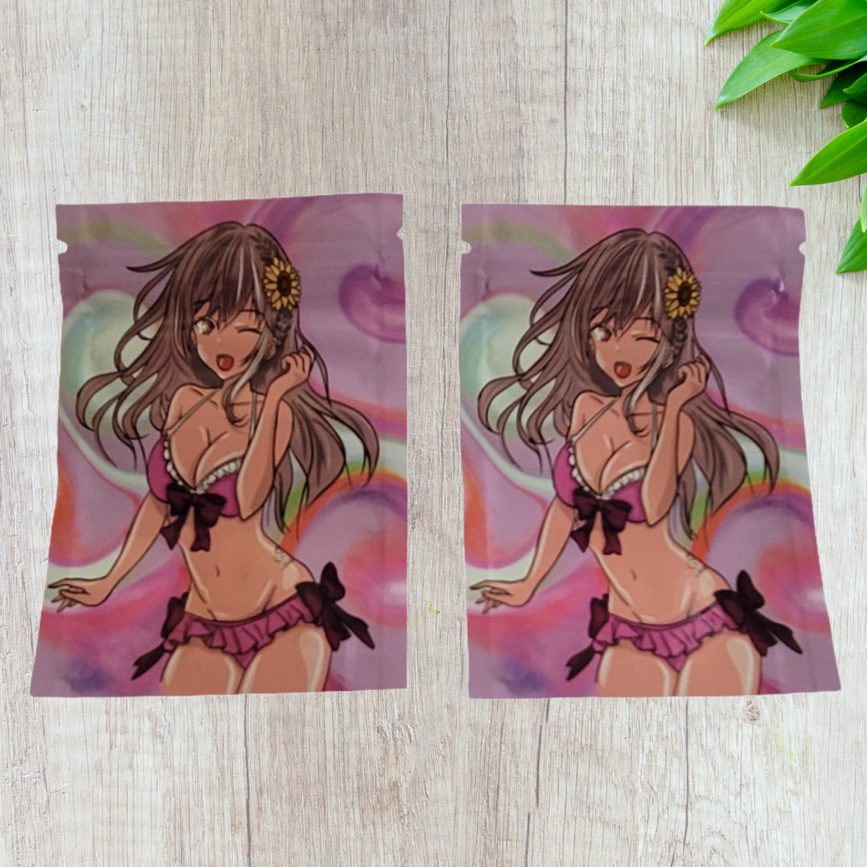 Mylar Small Ziplock Smell Proof Bag - 1g (100 Pcs)